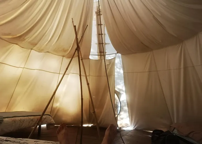 Luksustelt Grand Tipi Traditionnel Pour 2 A 5 Personnes *