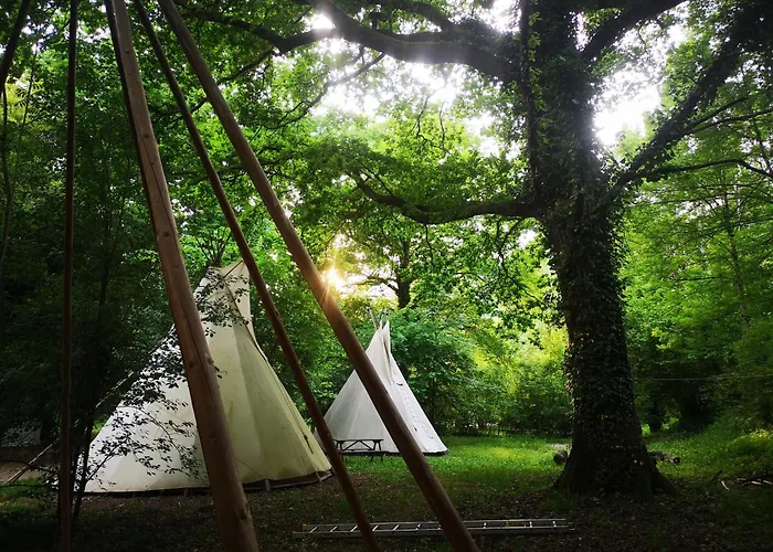 Grand Tipi Traditionnel Pour 2 A 5 Personnes Lyxtält